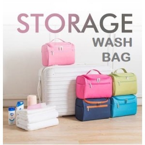 Storage Travel Wash Bag Toiletry Cosmetic Bag Tas Kosmetik Tokopedia