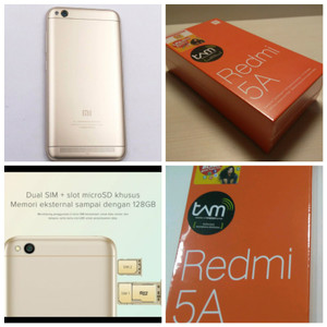 Redmi 5 Gold 2gb 16gb Full Screen 5 7in Bonus Tempered Glass Dan Ultra Slim Case Tokopedia