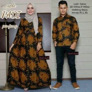 Baju Gamis Couple Trendy Tokopedia