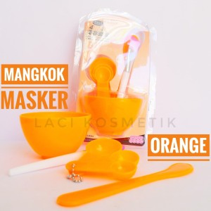 Mangkok Masker Kosmetik Mask Bowl Orange Tokopedia