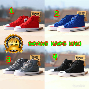 Sepatu Anak Converse Kids 26 30 Sepatu Sekolah Anak Tokopedia