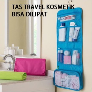 Tas Gantung Lipat Perlengkapan Mandi Dan Kosmetik Tokopedia