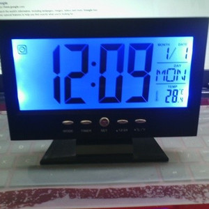 Jam Digital Dinding Dan Meja Cx 2158 Biru Tokopedia