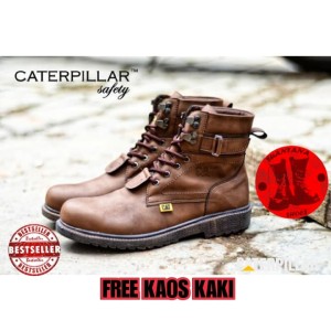 Sepatu Caterpillar Aliando Safety Boots Tokopedia