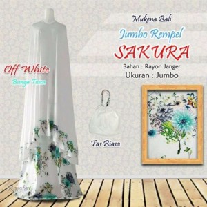 Harga Promo Mukena Sakura Ichio Tokopedia
