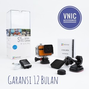 Action Camera Sport Kamera Ezviz S1c Full Hd Touchscreen Lcd Case Waterproof Original Tokopedia