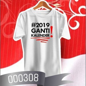 Kaos 2019 Ganti Presiden Baju 2019 Ganti Presiden Tokopedia