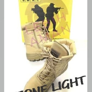 Sepatu Army Tactical Swat 8 Zipper Airsofter Boots Import Tokopedia