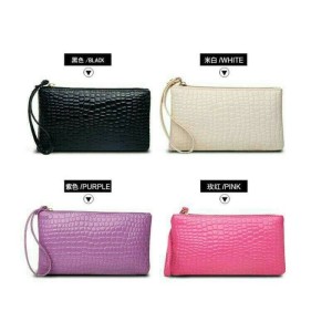 Pouch Bag Polos Clutch Tas Serbaguna Penyimpan Kosmetik Hp Uang Tokopedia