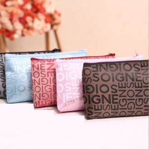 Tas Kosmetik Korea Motif Abjad Korean Cosmetic Bag Terlaris Tokopedia