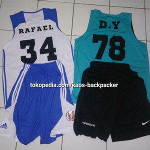 Pasang Custom Name Nama Nomor Di Setelan Jersey Dan Celana Basket Grosir Eceran Satuan Tokopedia