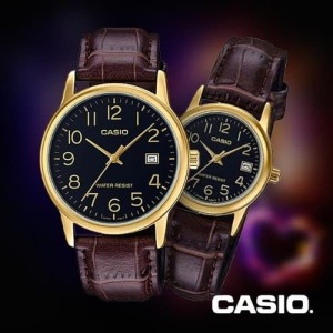 Jam Tangan Casio Original Couple Pria Wanita Mtp Ltp V006d 1b Harga Sepasang Tokopedia