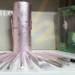 Pc Make Up Brush Kuas Make Up 20 Set Kosmetik Brush Set Tokopedia