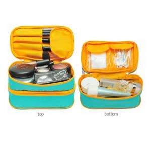 Expandable Cosmetics Pouch Organizer Ecp D Renbellony Turquoise Green Yellow Tas Dompet Tempat Perlengkapan Kosmetik Organiser Peralatan Make Up Dompet Wanita Cewek Tokopedia