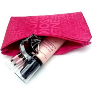 Tas Kosmetik Korea Motif Abjad Korean Cosmetic Bag Terlaris Tokopedia