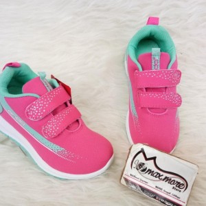 Sepatu Ando Adelline Velcro Sepatu Anak Perempuan Sepatu Sekolah Paud Tk Sepatu Balita Pink Tokopedia