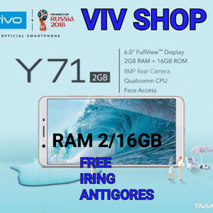 Vivo Y71 Ram 2 Garansi Resmi Vivo Tokopedia