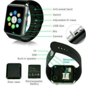 Jam Hp Kamera Smart Watch U9 Smart Watch Dz09 Suport Sim Card Tokopedia