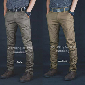 Celana Panjang Chino Original Distro Celana Kerja Kantor Pria Tokopedia