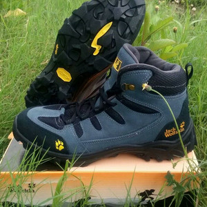 Sepatu Gunung Jack Wolfskin Sport Olahraga Outdoor Hiking Tracking Boots Sneakers Waterproof Tokopedia