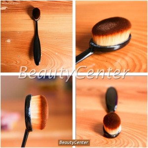 Sale Oval Foundation Face Brush Make Up Kosmetik Face Foundation Tokopedia