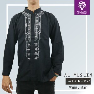 Baju Koko Pria Bordir Tokopedia