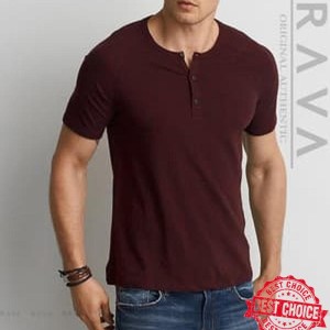 Baju Kaos Pria Raglan Henley Oblong By Rava Original Best Seller Tokopedia
