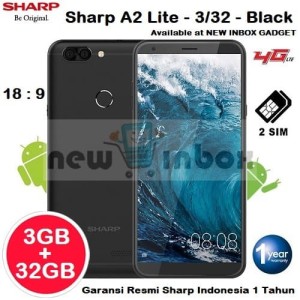 Sharp A2 Lite Black Tokopedia