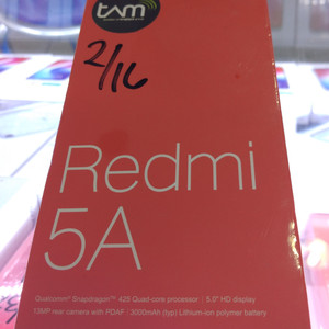 Xiaomi Redmi 5a 4g Lte Ram 2gb 16gb Garansi Resmi Tam Tokopedia