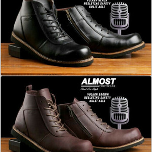 Sepatu Safety Kulit Original Tokopedia