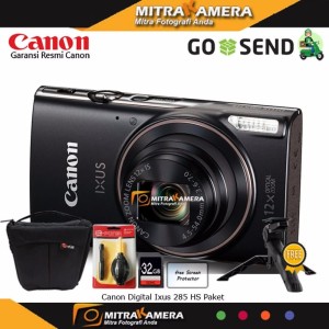 Canon Digital Ixus 285 Hs Paket Tokopedia