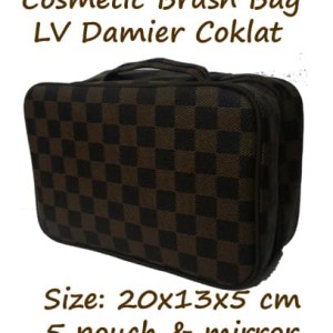 Cbb Branded Cosmetic Brush Bag Tas Penyimpanan Kosmetik 5pouch Tokopedia