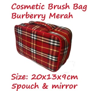 Cbb Branded Cosmetic Brush Bag Tas Penyimpanan Kosmetik 5pouch Tokopedia