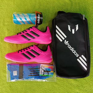 Paket Komplit Sepatu Futsal Adidas X Techfit Tokopedia