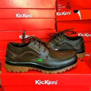 Sepatu Kickers Lheather Mens Tokopedia