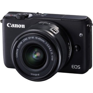 Canon Eos M10 Black With Lensa 15 45 Bonus Sd16gb Bergaransi Resmi Datascrip Tokopedia
