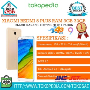 Xiaomi Redmi 5 Internal 32 Gb Tokopedia
