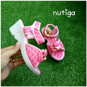 Sepatu Sandal Anak Anak Perempuan Hokka Baby Shoes Pink Tokopedia