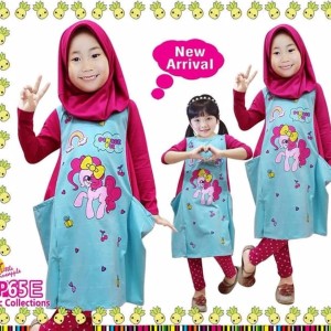Setelan Baju Muslim Little Penapple 66 Size 2 S D 12 Tokopedia