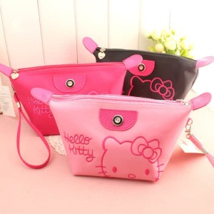 Tas Kosmetik Hellokitty Bordir Tas Makeup Cantik Tokopedia