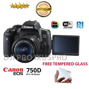 Canon 750d Kit 18 55mm Iii Tokopedia