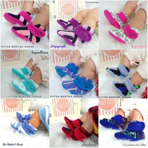 Cuddleme Fitted Booties Sepatu Bayi Tokopedia