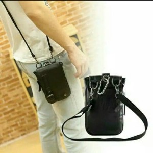 Tas Pinggang Selempang Gadget Hp Multifungsi Army Sarung Botol 726 Tokopedia