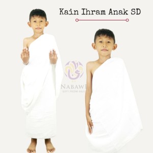 Baju Ihram Anak Untuk Manasik Haji Umrah Tokopedia