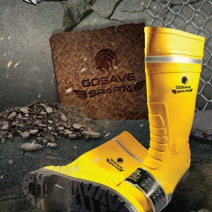 Sepatu Boot Safety Ujung Besi Camel Boots Retsleting Dan Tali Full Kulit Asli Tokopedia