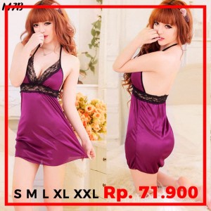 Baju Tidur Dress Lingerie Plus Gstring Tokopedia