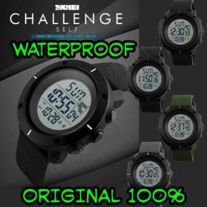 Jam Tangan Pria Laki Cowo Original Model Casio 1016 Goldens Skmei Tokopedia