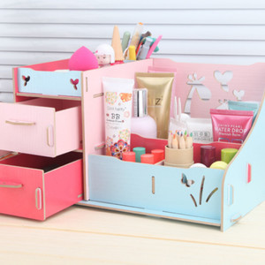 Desktop Storage Rak Kosmetik Makeup Tempat Perlengkapan Make Up Tokopedia