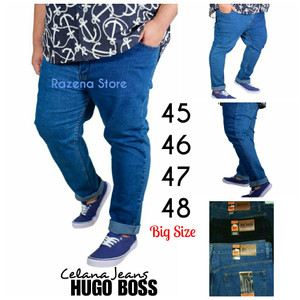 Celana Jeans Pria Big Size Celana Jumbo Tokopedia