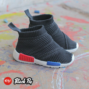 Sepatu Anak Balita Slip On Flat Shoes Hitam Tokopedia